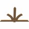 Ekena Millwork Redmond Smooth Timber Gable Bracket, Western Red Cedar, 72"W x 48"H x 1 1/2"D x 5 1/2"F, 16/12 Pitch GBW072X48X0206RED00SWR - alternate 5